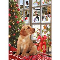Jigsaw Puzzle 1000 pieces - Guide Dogs Christmas Window - Available August 2023