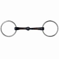 Loose Ring Sweet Iron Snaffle with Copper Inlay