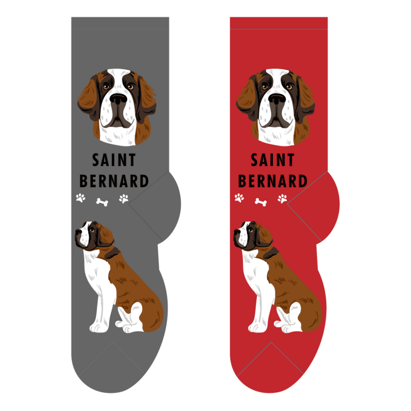 Foozys Ladies Socks - Saint Bernard