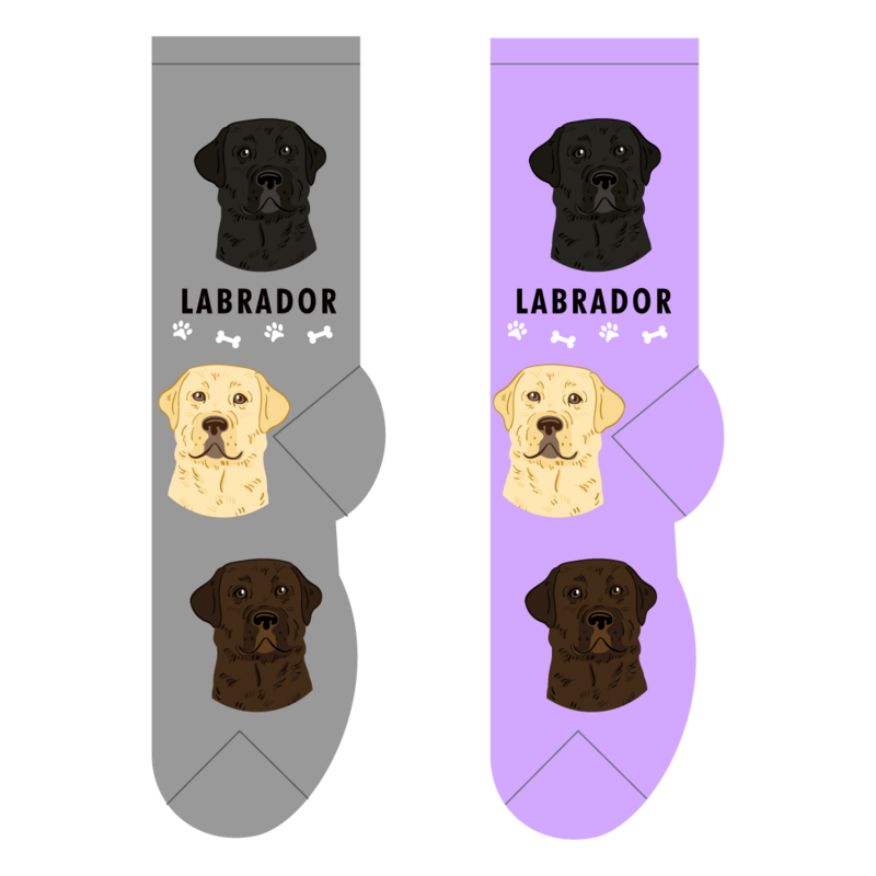 Foozys Ladies Socks - Labrador Retriever