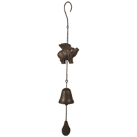 Cast Iron Flying Ping Wind Chime