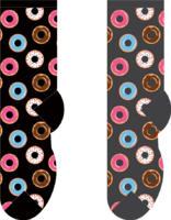 Foozys Ladies Socks - Mini Donuts