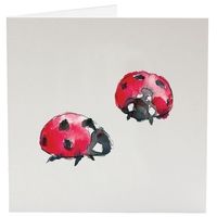 Greeting Card - Ladybirds