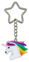 Unicorn Head Keychain