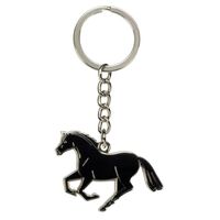 Cantering Horse Keychain