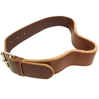 French Leather Cribbing Strap