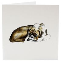 Greeting Card - Dolly the Boxer