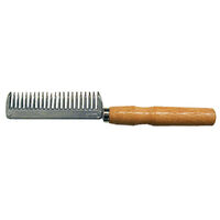 Mane Comb with Wooden Handle