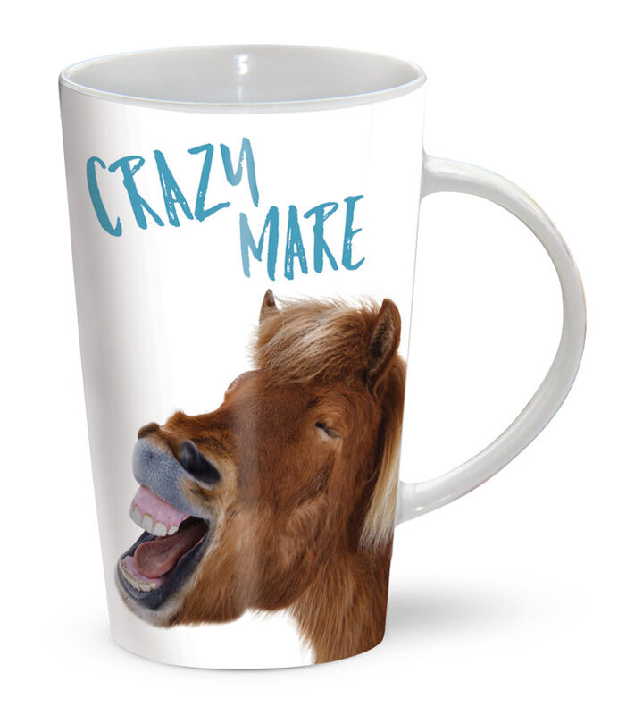 Latte Mug - Crazy Mare
