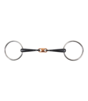 Loose Ring Sweet Iron Snaffle with Copper Link