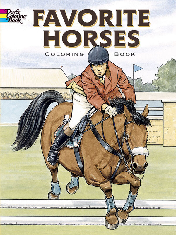 Favourite Horses Colouring Book