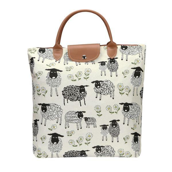 Foldaway Bag - Spring Lamb