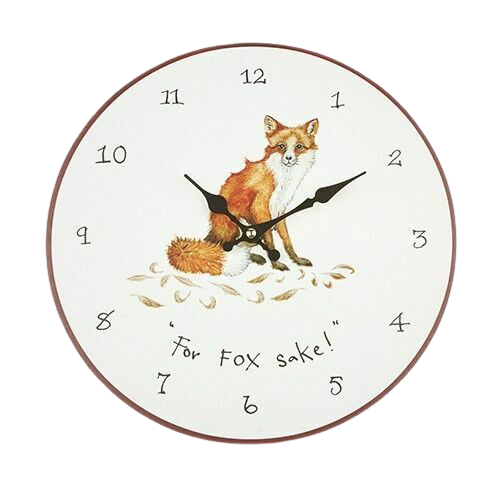 Wall Clock - For Fox Sake!