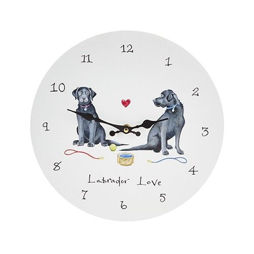 Wall Clock - Labrador Love