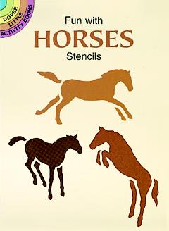 Fun with Horses Stencils Booklet