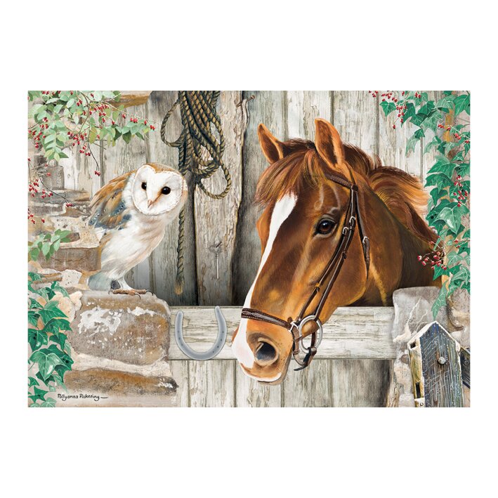 Jigsaw Puzzle 1000 pieces - The Stable Door