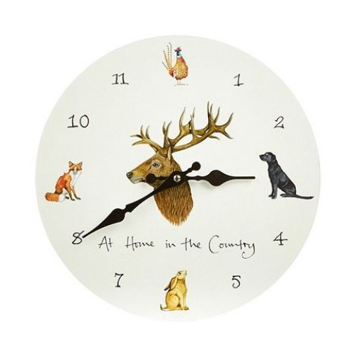 Wall Clock - At Home In The Country