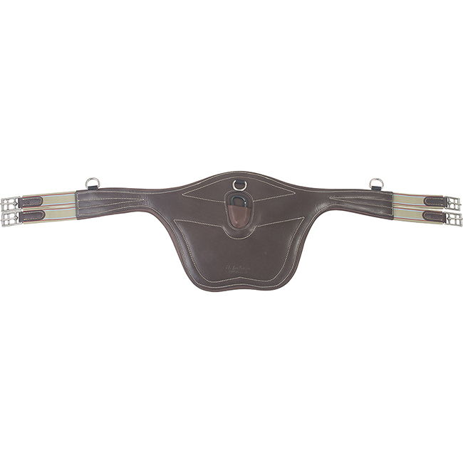 M. Toulouse Platinum Padded Belly Guard Jumper Girth