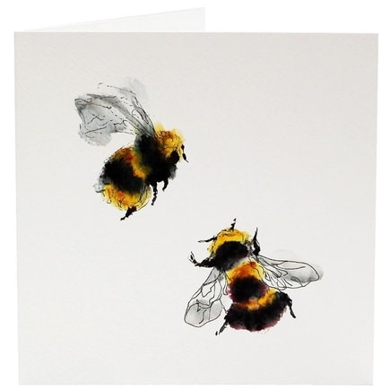 Greeting Card - Bees
