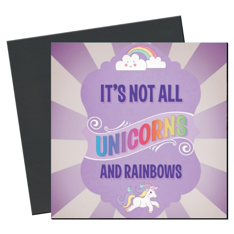 Eco Magnet - Unicorns & Rainbows