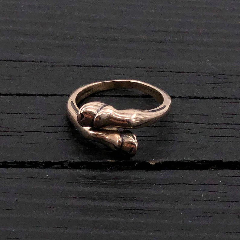 Rose Gold Hoof Ring