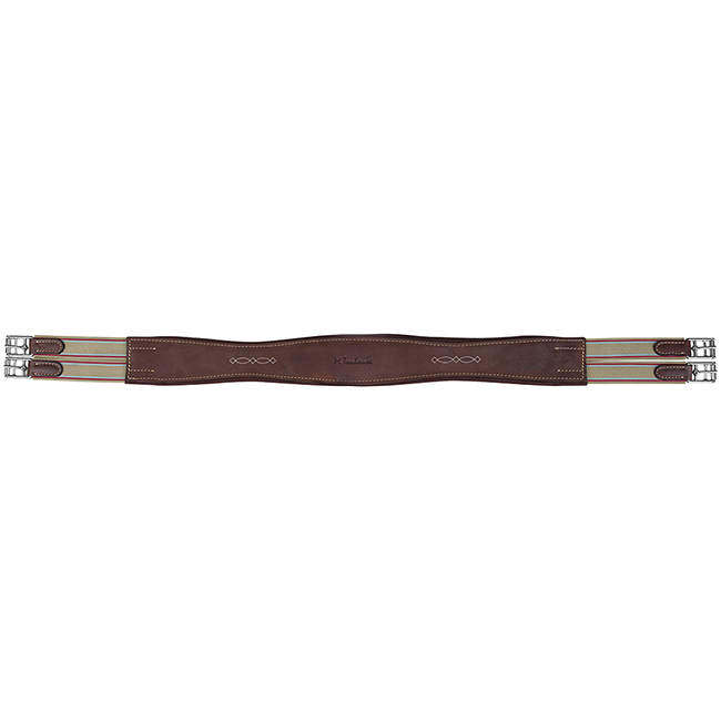 M. Toulouse Shaped Padded Leather Girth