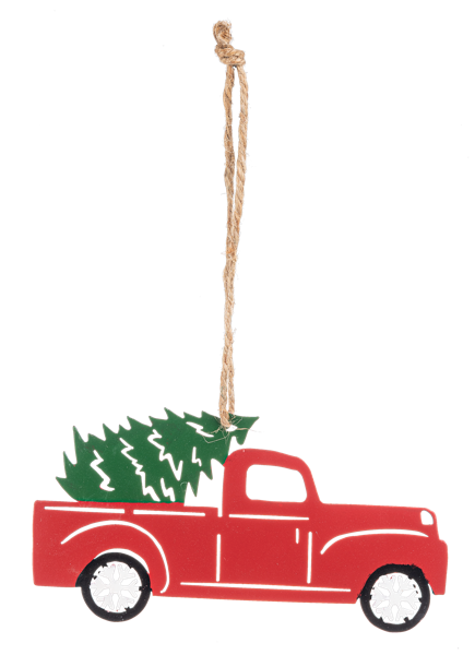 Truck with Tree Ornament -CX182867